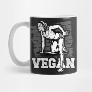 Vegan Womens Fitness Gym Mug